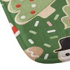 Deny Designs Lathe & Quill Sweet Christmas Cookies On Green Memory Foam Bath Mat - 3 of 4