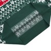 Coolmee Men's Ugly Christmas Sweater Long Sleeve Crew Neck Knitted Sweaters Xmas Holiday Funny Pullover Knitwear Tops - 4 of 4