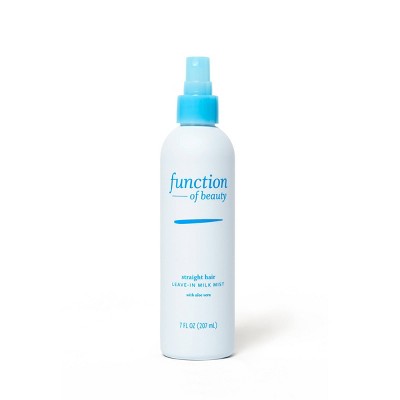 Function Of Beauty Straight Hair Leave in Milk Mist Base With Aloe