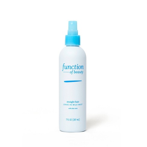 Function Of Beauty Straight Hair Leave-in Milk Mist Base With Aloe