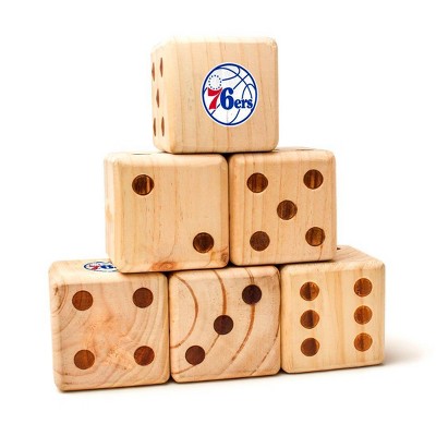 NBA Philadelphia 76ers Yard Dice