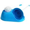 Home Mart Goods 2-in-1 Blue Heavy Duty Toilet Bowl Brush & Plunger Set - 3 of 4