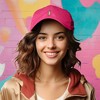 Dalix Pina Colada Embroidered Cap Cotton Baseball Cute Cool Dad Hat Womens - 3 of 4