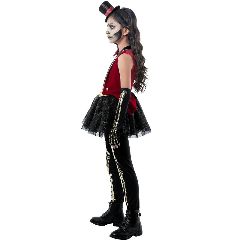 Rubies Circus Skeleton Girl Girl's Costume, 2 of 5