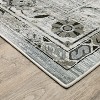 Oriental Weavers Gemini 020Z2 Grey/ Blue Indoor Area Rug - 2'3" x 7'6" - 2 of 4