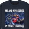 Men's - Disney - Darkwing Duck Graphic Fleece Sweatshirt - 2 of 4