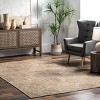 Nuloom Katya Geometric Tiled Jute Indoor Area Rug, 4' x 6', Blue - 2 of 4