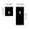 Unique Bargains Woven Crafting Clothing Sewing Embroidered Size Labels 100 Pcs - 2 of 4