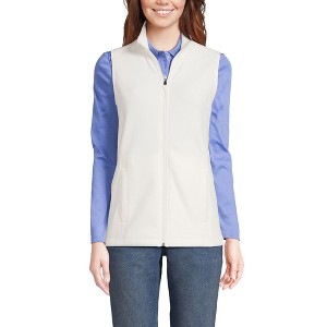 Lands' End Women's Thermacheck 100 Fleece Vest - 1 of 4