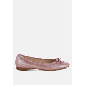 Agshin Metallic Ballet Flats - 1 of 4