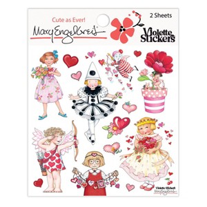 Mary Engelbreit Mary's Valentines Sticker Sheet - 1 of 1