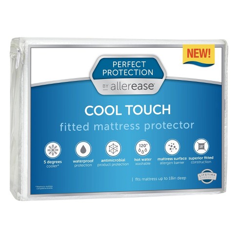 Perfect Protection Cool Touch Mattress Protector - Allerease - image 1 of 4