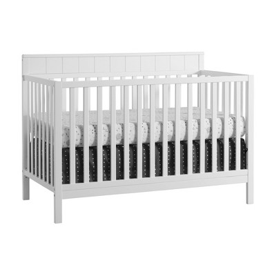Image of Oxford Baby Logan 4-in-1 Convertible Crib - Snow White