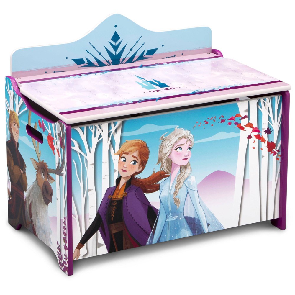 Photos - Other Decoration Disney Frozen 2 Deluxe Kids' Toy Box - Delta Children 