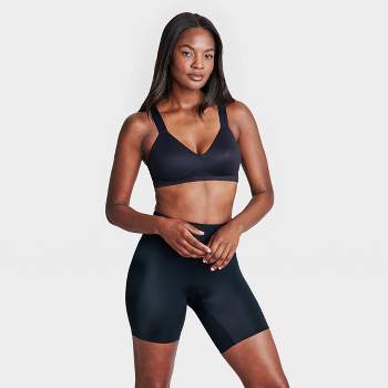 Maidenform Women's Everyday Control Thigh Slimmer Shapewear 12627, Black,  Small at  Women's Clothing store