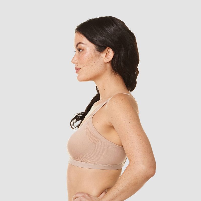 Warners® Simply Perfect® Underarm Smoothing with Seamless Stretch Wireless Lightly Lined Comfort Bra RM3911T, 2 of 3