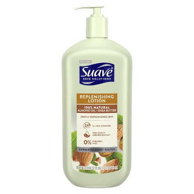 Suave Body Lotion Almond and Shea Butter, 32 oz