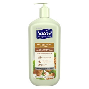 Suave Body Lotion Almond and Shea Butter, 32 oz - 1 of 4