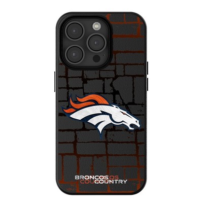 NFL AFC Teams Brick Wall MagSafe Compatible Cell Phone Case for Apple iPhone