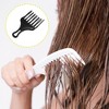 Unique Bargains Afro Hair Pick Comb Hair Fork Comb Hairdressing Styling Tool for Curly Hair for Men Women Plastic - 4 of 4