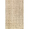 Hiro Hand Woven Chunky Jute Area Rug  - JONATHAN Y - image 2 of 4