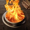 Smokeless Fire Pit, Portable, Easy-Clean Outdoor Fireplace with Ash Pan, Stand and Bag, Low Smoke for Camping, Patio & Backyard Use - 4 of 4