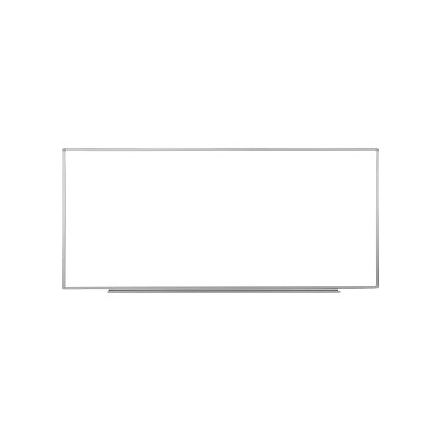 Luxor Steel Dry-Erase Whiteboard Aluminum Frame 96 x 40 WB9640W