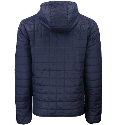 Cutter & Buck Rainier Primaloft Eco Mens Full Zip Hooded Jacket - Dark Navy - L — фото 2