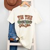 Simply Sage Market Tis The Season Leopard Pumpkin Short Sleeve Tee - 3 of 4