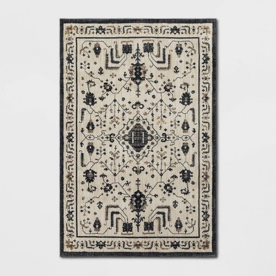 Albion Persian Rug Cream/Black - Threshold™
