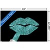 Trends International Tina Lavoie - Aqua Glitter Lipstick Unframed Wall Poster Prints - 3 of 4