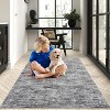 Coucheta Non-Slip Runner Rug,Machine Washable Low Pile Area Rug with Non-Shedding, for Hallway Kitchen Bathroom,Multi-Color & Size - 4 of 4