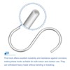 Unique Bargains Aluminum Alloy S-shaped Hanger Hooks - 4 of 4