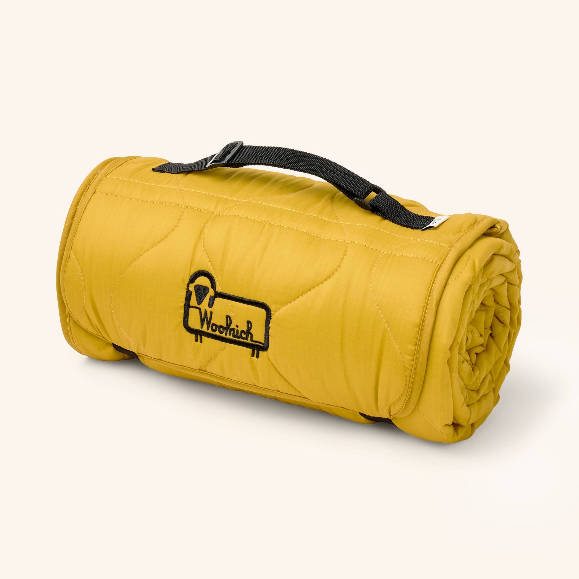 70"x50" Outdoor Throw Blanket with Tree Graphic Yellow/Dark Green - Woolrich x Target