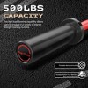 Barbell Bar for Weightlifting - 7FT Heavy Duty (1500LB/700LB), 4FT Short (500LB), 47" EZ Curl Bar - Fits 2" Standard Plates-Home Gym Strength Training - 4 of 4