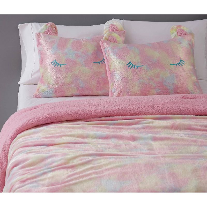 Rainbow Sweetie Comforter Set Pink - My World, 3 of 7
