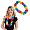 Magic Matt’s Brilliant Blinkys Hawaiian Flower Lei Necklace Rainbow - 3 of 3