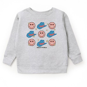 The Juniper Shop SmileyWorld Cowgirl Smiley Youth Sweatshirt - 1 of 4