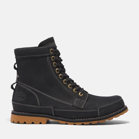 8 inch cheap timberland boots black