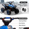 12V Kids Ride-On Electric ATV, 35W Doubal Motor 4-Wheeler Off-Road 4WD Car Toy, Kids Ride On ATV with 2 Control Modes, Music, Horn, High Low Speeds - 4 of 4