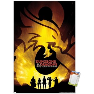 Trends International Dungeons & Dragons: Honor Among Thieves - Teaser One Sheet Unframed Wall Poster Prints - 1 of 4