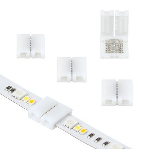 Armacost Lighting 6 Pin RGB+WW LED Strip Light Tape to Tape Splice Connector 5pk Light Accessory - 1 of 4