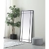 Elegant Lighting French Panel Full Length Mirror 30x70 Inch In Black - 3 of 4