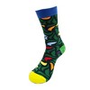 Artistic Leaf Pattern Socks (Women's Sizes Adult Medium) from the Sock Panda - image 3 of 3