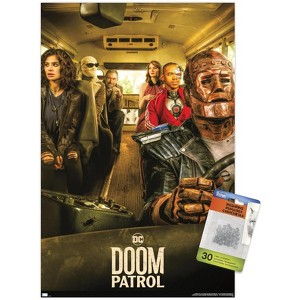 Trends International DC Comics TV Doom Patrol - Bus One Sheet Unframed Wall Poster Prints - 1 of 4