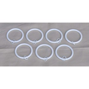 2 1-2inch Inner Diameter Metal Curtain Eyelet Rings - 1 of 4