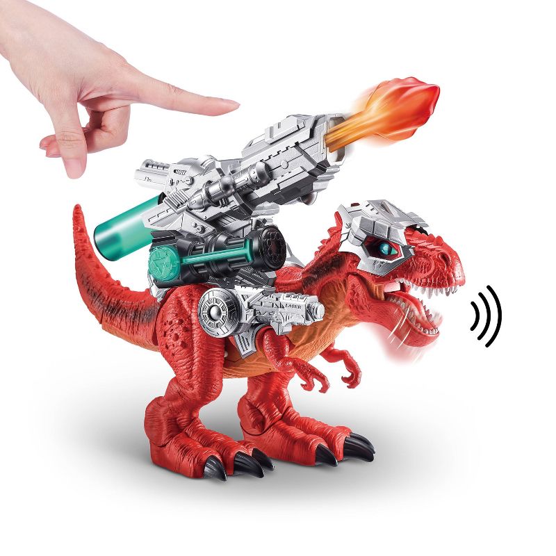 Robo Alive Dino Wars Giant Battling T-Rex, 3 of 5