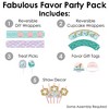 Big Dot of Happiness Let's Be Mermaids - Baby Shower or Birthday Party Favors and Cupcake Kit - Fabulous Favor Party Pack - 100 Pieces - 2 of 4