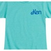 Girls' - Barbie - Ken Emotion Grid Fitted Short Sleeve Graphic T-Shirt - 3 of 4