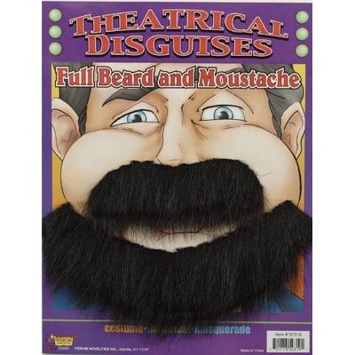 Forum Novelties Full Costume Beard & Moustache